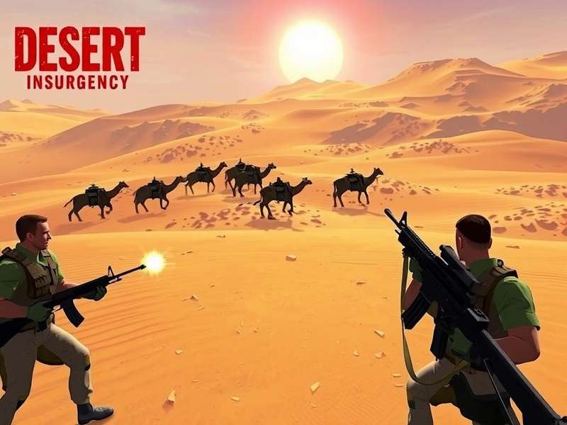 Desert Insurgency India Battle Gameplay Screenshot